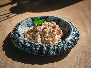 Паста "Курочка-гриби-броколі"