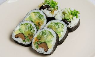 Futomaki shiitake -6 szt-