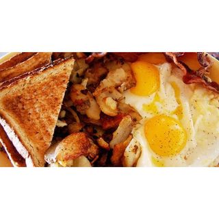 Two Eggs With Toast + Home Fries
