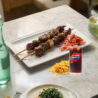 Beef Skewer Meal
