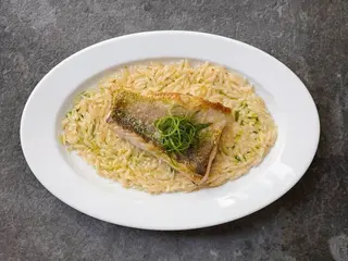 Судак з лимонним орзо (250g)