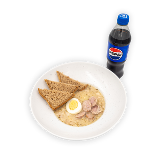 Żur domowy + Napój