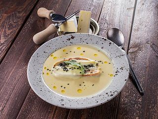 СУП З ЗАПЕЧЕНИМ СИРОМ БРI (250g)