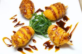 Croquetas de cangrejo