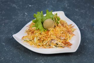 Салат "Гнездо"