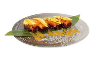 129. Oshizushi mango - 4 pezzi