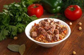 Плов лазер (1 пор.)