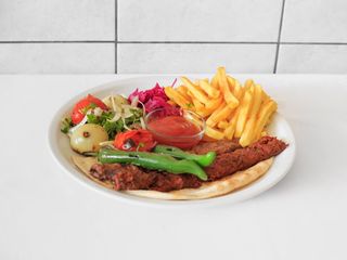 Adana kebab meniu
