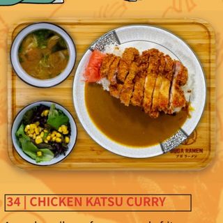 34-Chicken Katsu Curry