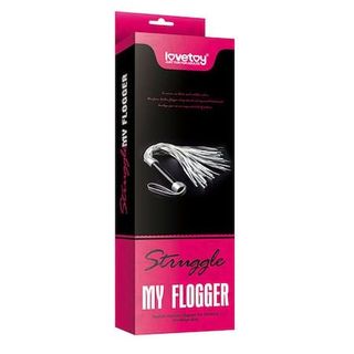 Lovetoy Struggle My Flogger Stylish Metalic