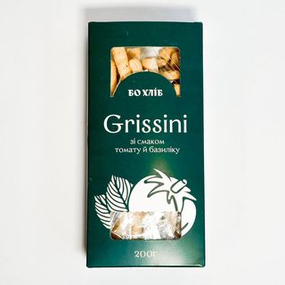 Гріссіні з томатом та базиліком (200г)