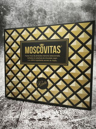 Caja Moscovitas Chocolate Negro Grande 