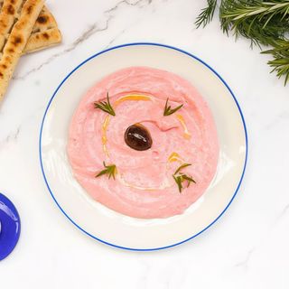 Taramosalata con pan pita