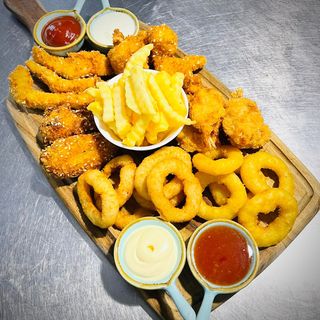 Beer plate for 2-3 persons