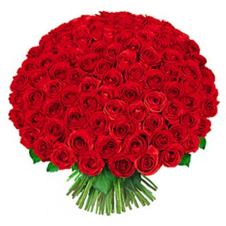 BUCHET 101 TRANDAFIRI ROSII