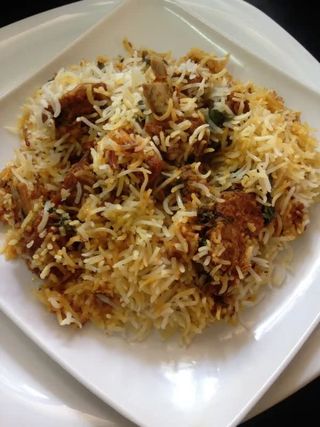 Lamb biryani