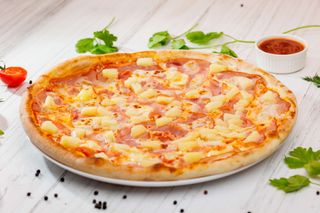 Pizza Hawaii mică
