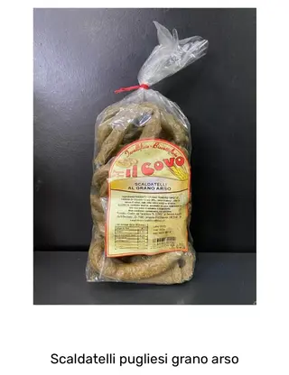 Scaldatelli il covo 400 g al grano arso