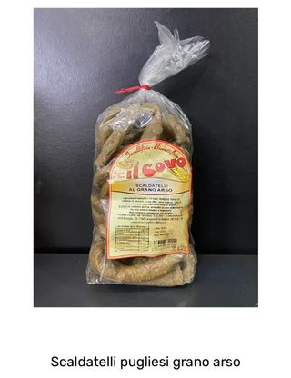 Scaldatelli il covo 400 g al grano arso