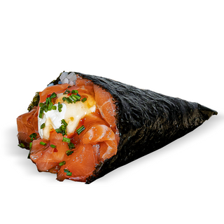 Temaki de Salmão Phila