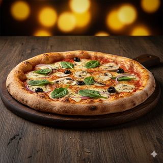 Pizza vegetariana (30 cm.)