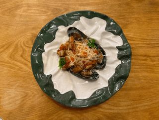 Паста з морепродуктами (350g)