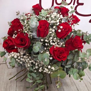 Ramo 12 Rosas Rojas