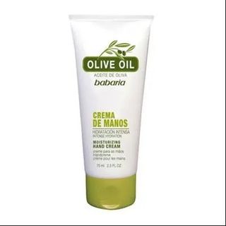 Crema De Manos Con Aceite De Oliva Babaria 75 Ml.