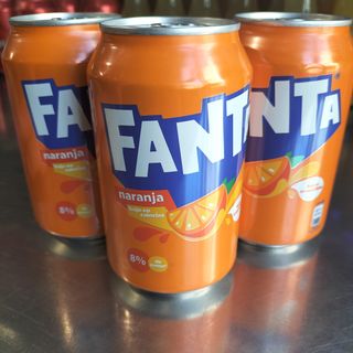 Fanta Naranja lata 330ml.
