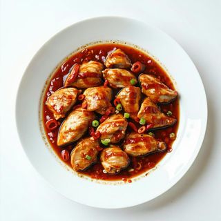 Gluten free - pollo in salsa chili