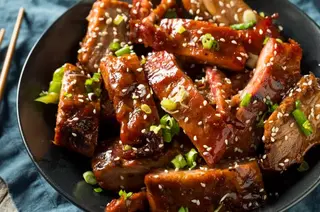 Costillas Agridulce