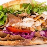 Meuno doner pitta XL solo carne y queso