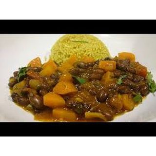 Rice Njahi & Beef Stew