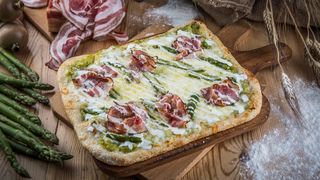 Trigueros con Pancetta