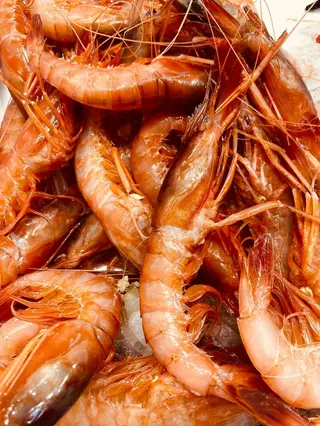 Gamberoni e mazzancolle alla brace