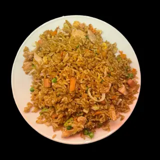 Arroz chau chau com porco