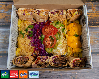 Platou arabesc mixt 2 persoane+bautura