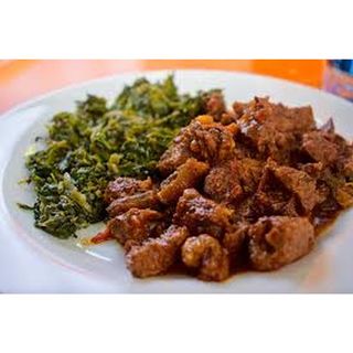Nyama Wet Fry with Ugali