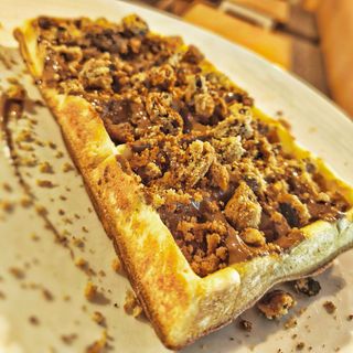 Waffle Bruxelas Milka Cookies