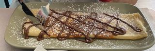Crepe com Nutella