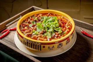 45 Manzo bollito in salsa sichuan