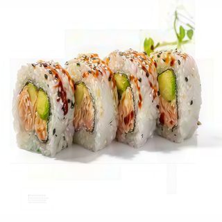 Uramaki Califonia Salmón (4 Pzs.)