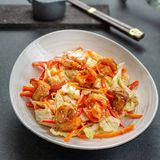 Աղցան մանրածովախոցգետնով