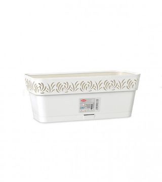 (211098) Saksija 30x13x12cm Gaia 88700 bijela