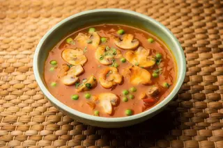 Mutter Mushroom Tadka
