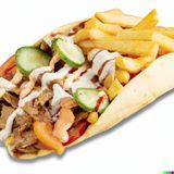 Телешки дюнер : Голям﻿ (450г)