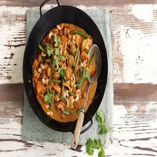 Mushroom korma