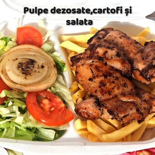 Pulpe de pui dezosate la grătar