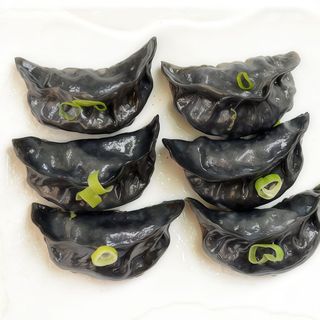 Jiaozi De Setas Y Cerdo Ibérico