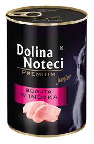 Dolina Noteci Premium Kitten Bogata W Indyka Op. 400g